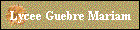 Lycee Guebre Mariam